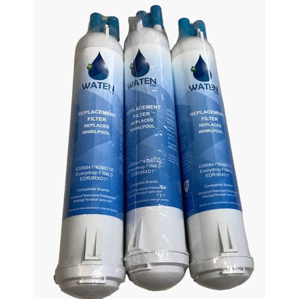 3 Waten H2O Replacement Water Filter 3 EDR3RXD1  Kenmore Maytag Amana